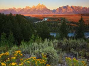 Tetons and Snake River Scenic section